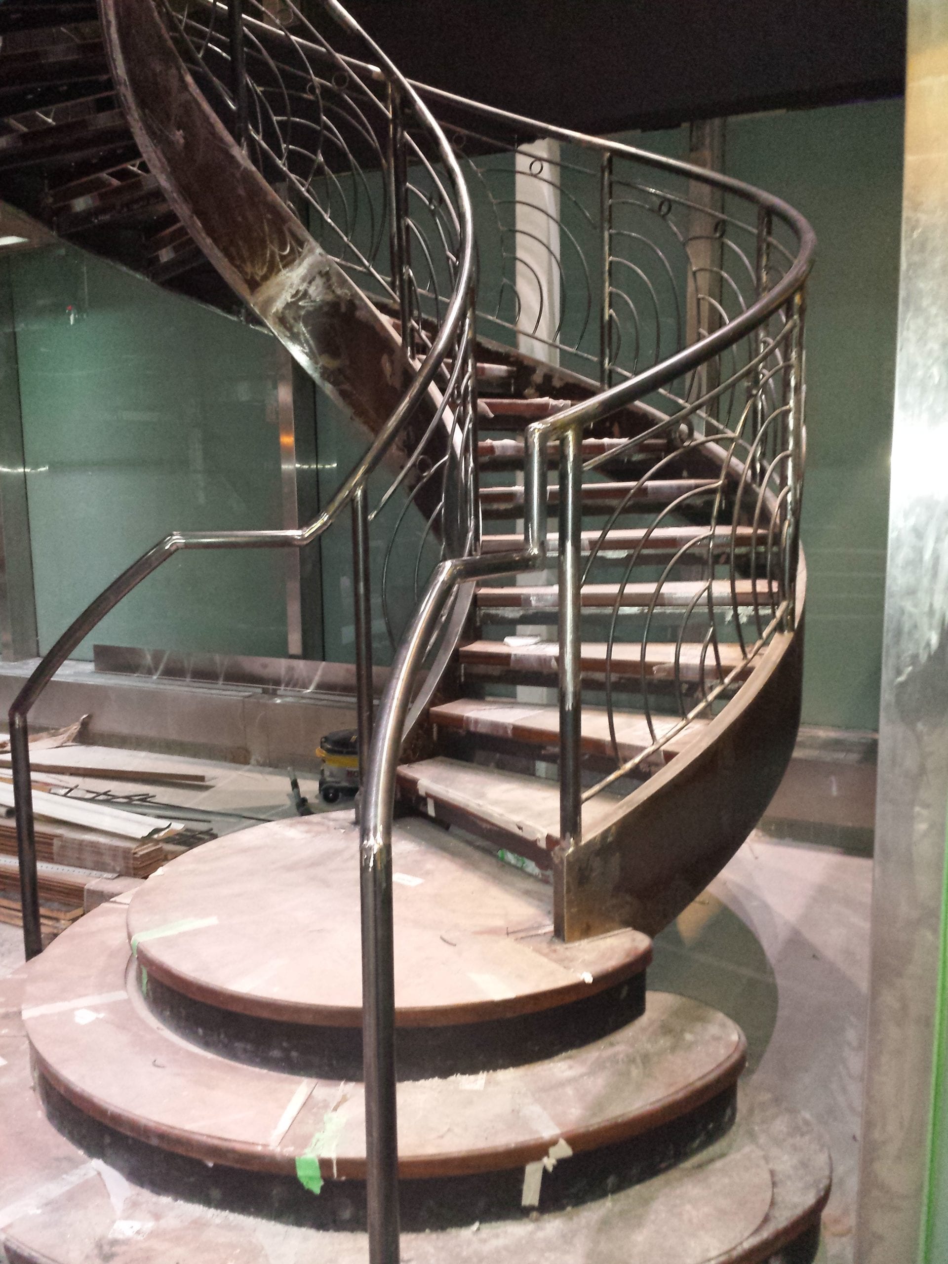 00236 Indoor Spiral Staircase