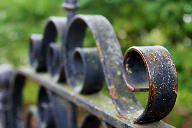 wrought iron paint vs powder coat